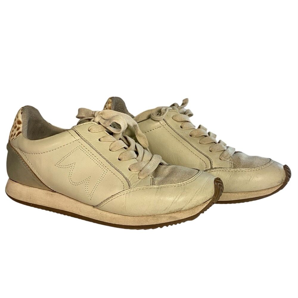 BIRDIES The Roadrunner Low-Top Retro Sneakers Dune Women's Size 8